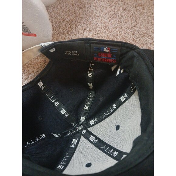 New York Yankees New Era 9 Fifty Official Strapback Retro Hat Cap Adjustable - Picture 6 of 8